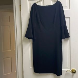 Harper Rose size 14 black dress. New without tags. Polyester spandex.